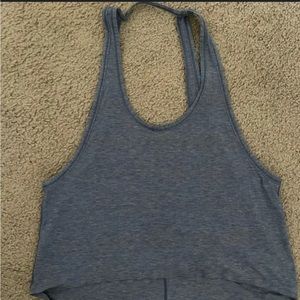 Lululemon tank top, grey, size 2